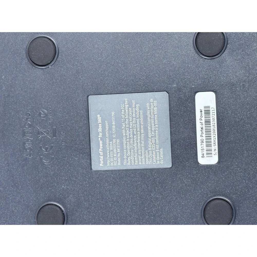 Activision‎ Skylanders Portal Of Power Pair Xbox 360 USB Gray Bases Accessory